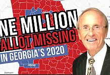 Over ONE MILLION Ballot Election Records Missing in Georgia’s 2020 Presidential Election