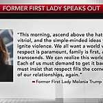 Melania Trump broke silence regarding her husband’s assassination attempt