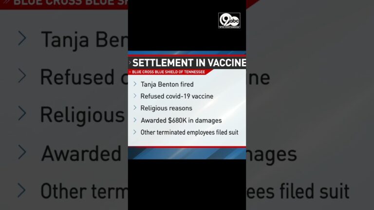 Jury Awards $687,000 to BlueCross BlueShield Scientist Fired for Refusing COVID-19 Vaccine