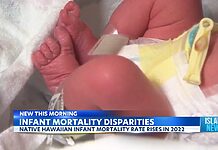 Rising infant mortality, high rates among Native Hawaiians