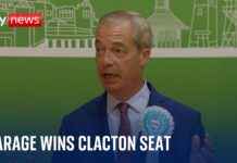 Nigel Farage says he's 'coming for Labour' after becoming MP for first time