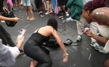 BRAWLS and FIGHTS break out at Pride Celebration at Washington Square Park in NYC