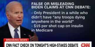 CNN Actually Fact Checks Biden's Debate Claims