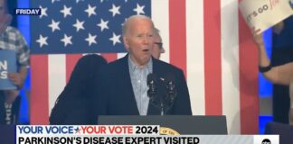 Parkinson's Expert Visited Biden's Doctor at WH 8 times in 8 months