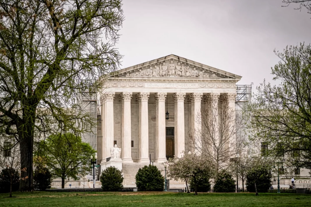 The Supreme Court in Washington, on April 2, 2024.