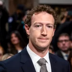 Meta founder and CEO Mark Zuckerberg arrives to testify before the Senate Judiciary Committee in Washington, on Jan. 31, 2024.