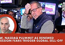 Wall Street bloodbath: Dow, Nasdaq plummet as renewed recession fears trigger global sell-off