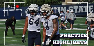 Penn State Practice Highlights from Media Day