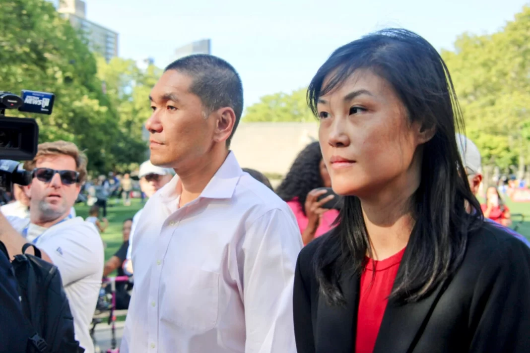 Linda Sun, former aide to New York Gov. Kathy Hochul, and her husband, Chris Hu