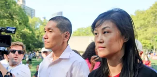 Linda Sun, former aide to New York Gov. Kathy Hochul, and her husband, Chris Hu