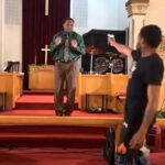 VIDEO: Gun jams on man who pointed weapon at pastor during church service