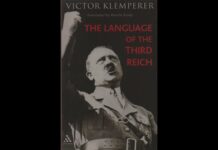 "The Language of the Third Reich" By Victor Klemperer