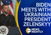 Biden Meets with Ukrainian President Zelenskyy as Years-Long War Drags On | EWTN News Nightly