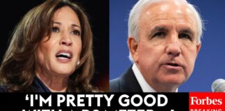 ‘America Is In Trouble Right Now’: Carlos Gimenez Warns Union Fire Fighters About Kamala Harris