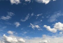 Time Lapse Calming Midday Clouds