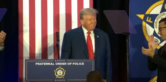 Trump Receives Fraternal Order of Police Endorsement for U.S. President