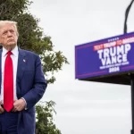 Former president and current presidential contender Donald Trump at Trump National Golf Club in Rancho Palos Verdes, Calif., on Sept. 13, 2024.