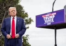 Former president and current presidential contender Donald Trump at Trump National Golf Club in Rancho Palos Verdes, Calif., on Sept. 13, 2024.