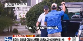 Biden's Comments on Death Toll From Maui Fire