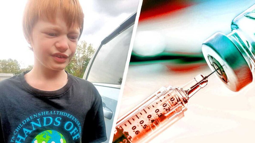 Boy and Vaccine