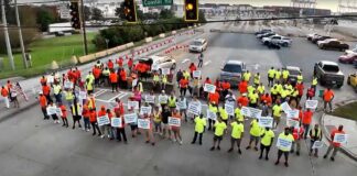 Dock workers at 14 major US ports go on strike