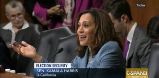 Kamala Harris Watched Voting Machines Being Hacked