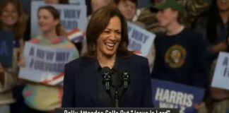 Kamala and Supporters Mock Christians at Rally