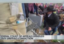 Federal appeals court upholds Couy Griffin's conviction