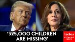 ‘Listen To These Numbers’: Trump Rails Against Harris Claimed She Lost '325,000' Migrant Children