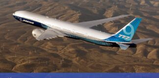 Boeing 777X First Flight