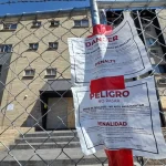 An apartment building complex on Nome Street in Aurora, Color., was shut down by the city recently over code violations. Residents say the building was a hotspot for migrant gang activity. Photo taken on Aug. 30, 2024. Allan Stein/The Epoch Times