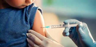 Small Child Receiving Vaccine