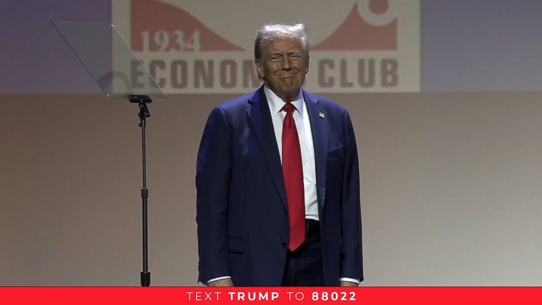 Trump Speaks to Detroit Economic Club