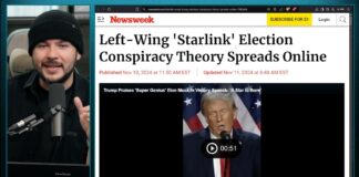 Democrats Scream TRUMP CHEATED, Claim Elon Used STARLINK To STEAL 2024 Election, Dems Go FULL J6