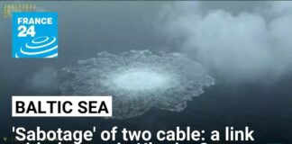 'Sabotage' suspected after two Baltic Sea cables cut • FRANCE 24 English