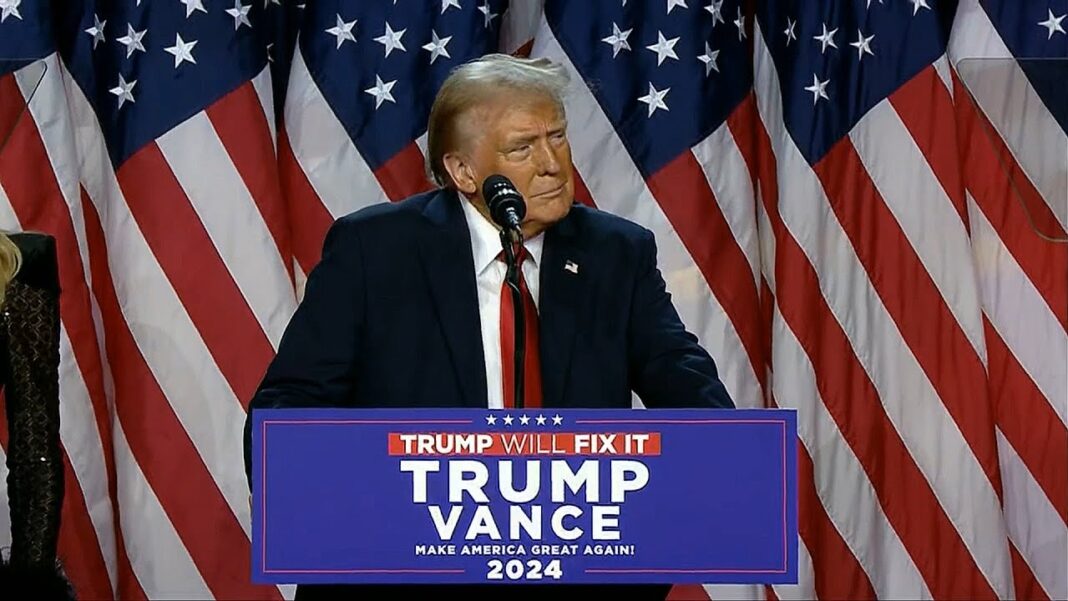 President Donald Trump's 2024 Victory Speech