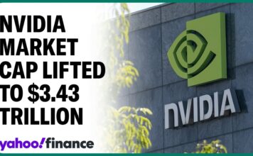 Nvidia market cap overtakes Apple as most valuable company