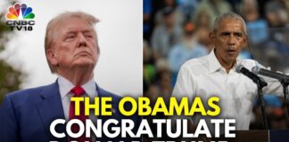 Barack Obama Congratulates Donald Trump After Election Win | US Elections | N18G | CNBC TV18