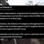 Gov. DeSantis calls for investigation after FEMA relief works avoid homes of Trump supporters