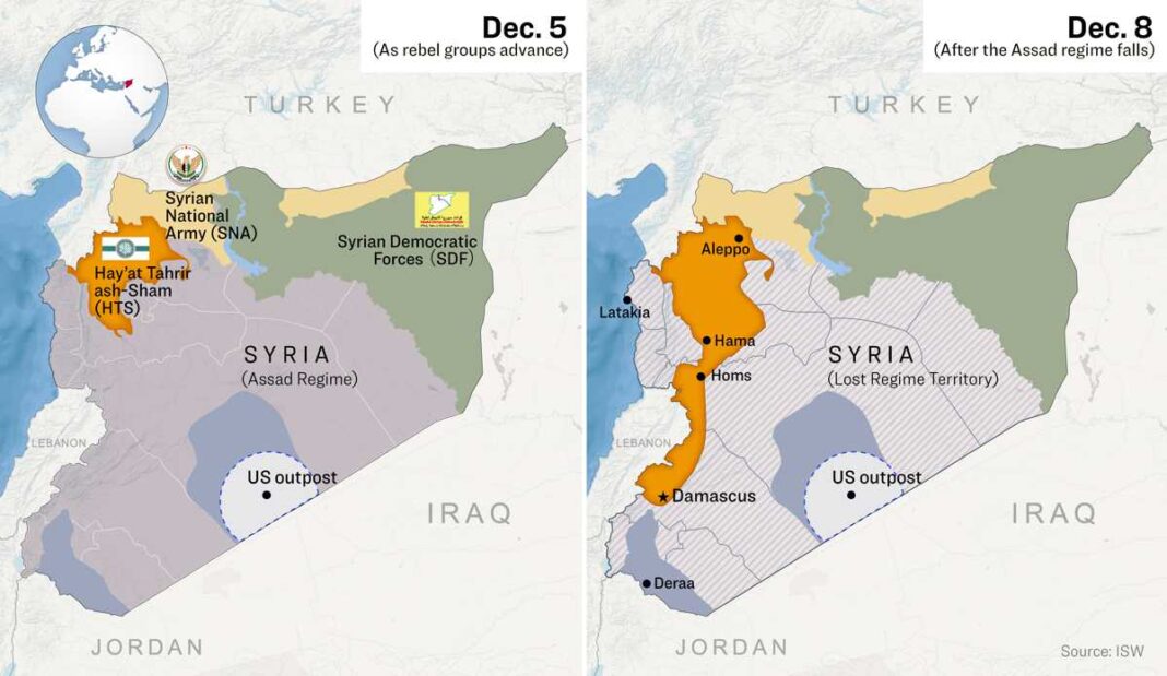 Syria War Map