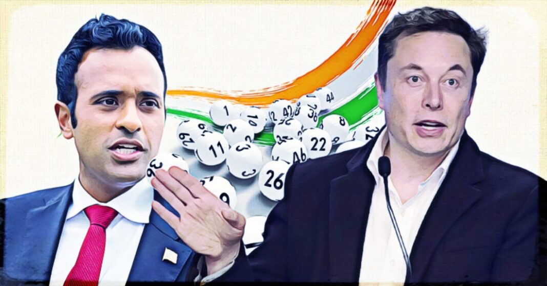 Vivek Ramaswamy and Elon Musk and the H1B Lotto