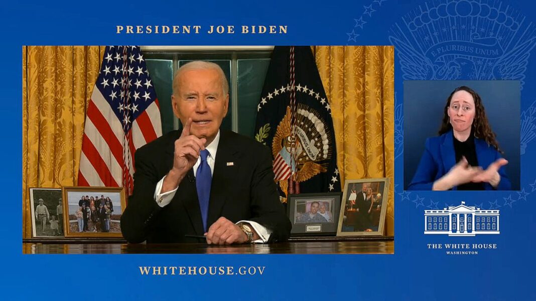 President Biden Delivers a Farewell Address to the Nation