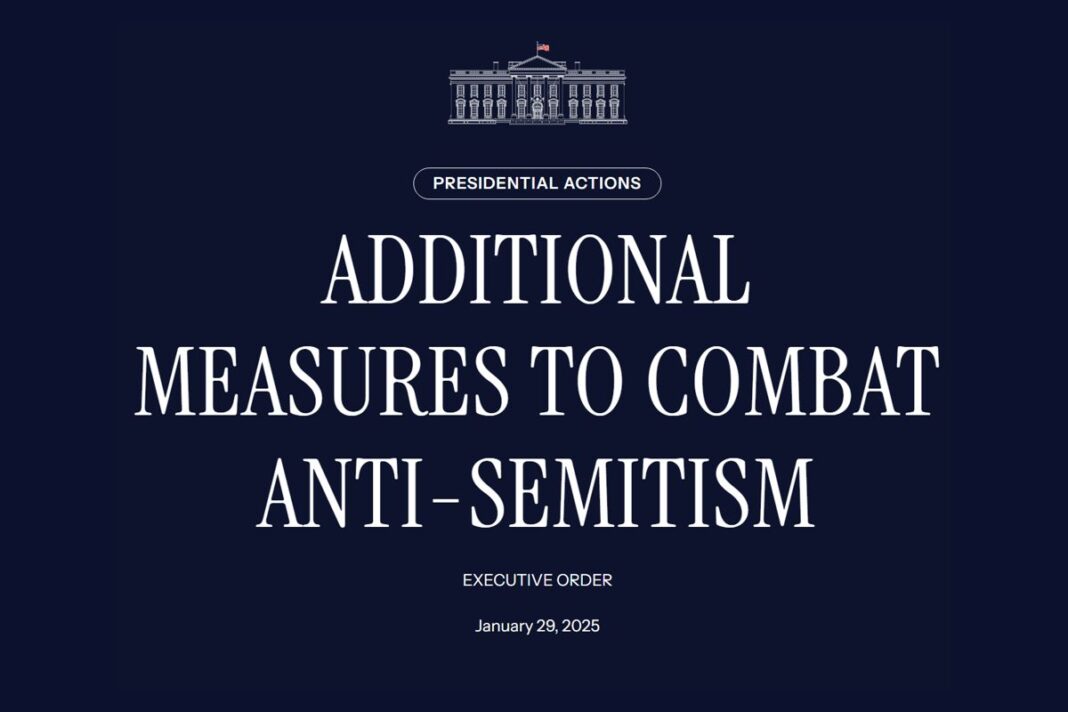 Additional Measures to Combat Anti-Semitism