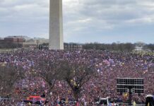 March For America Crowd on January 6, 2021