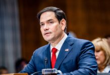 Marco Rubio testifies before the Foreign Relations Committee at the U.S. Capitol on Jan. 15,