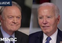 Biden shares 'serious concern' for U.S. democracy in Oval Office interview with Lawrence O'Donnell