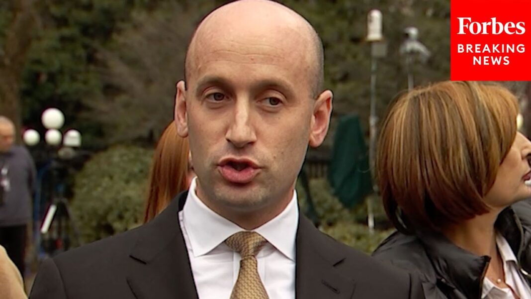 BREAKING NEWS: Stephen Miller Speaks To Reporters About Dropping Email Pronouns, Worker Buyouts