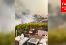 RAW VIDEO: Massive Fire Burns In Pacific Palisades, California