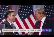 Donald Trump endorses Mike Johnson for House Speaker