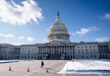 The U.S. Capitol building Washington DC on Jan. 7, 2025